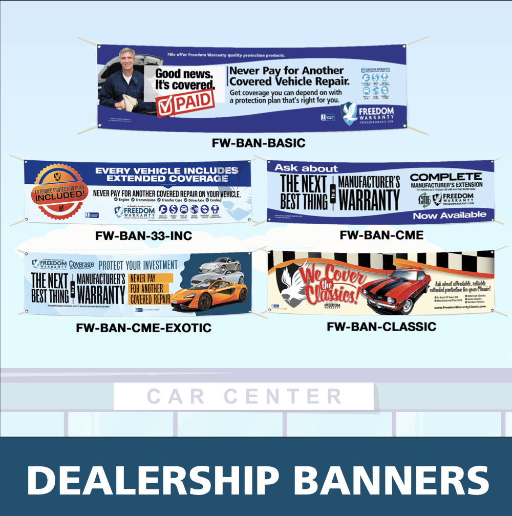 Dealership Banners