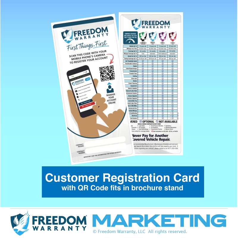 Customer Registration Card